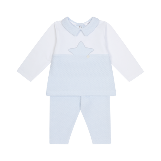 Deolinda Hearts & Stars Sky Blue Tracking Suit Dbi25908