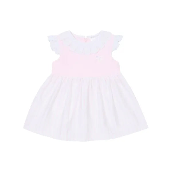 Deolinda Pink/White Gina Dress Dbv25427