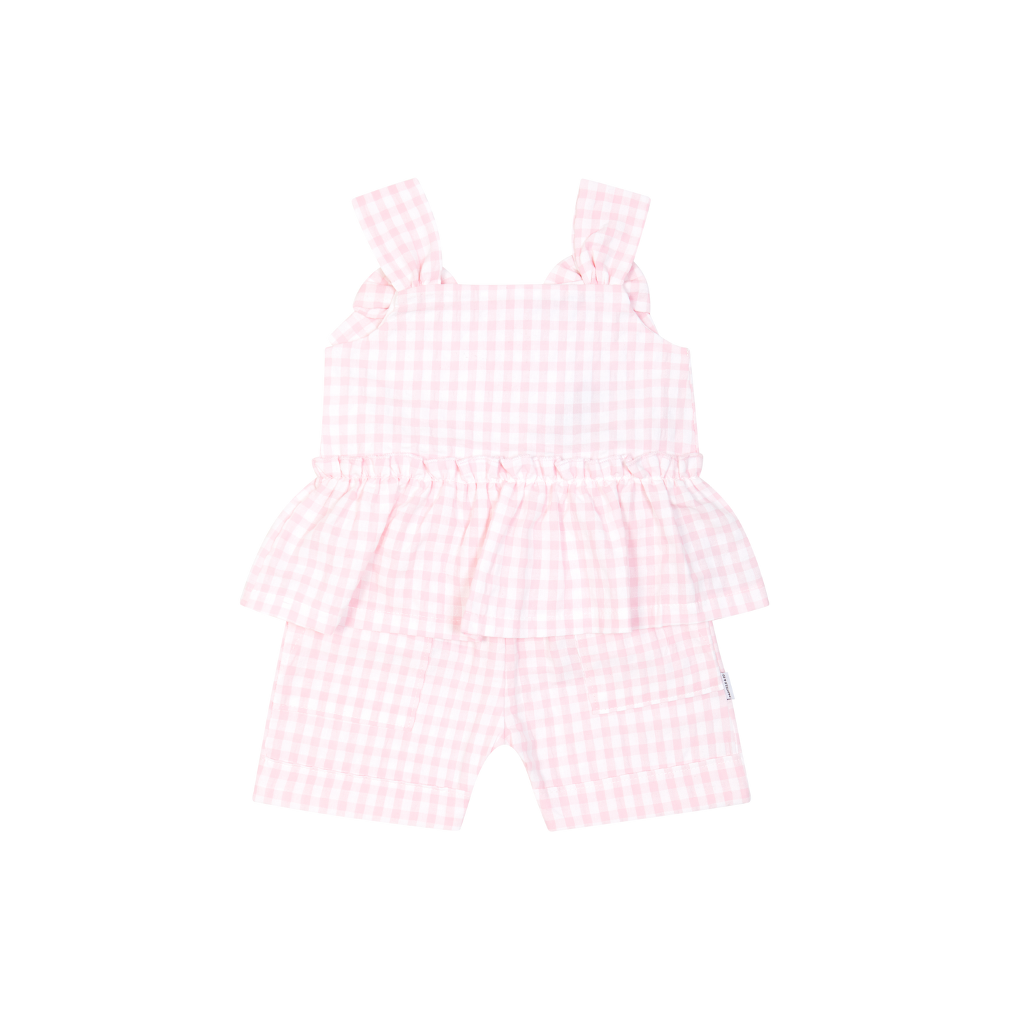 Pastels & Co Top & Shorts Pink 804GP