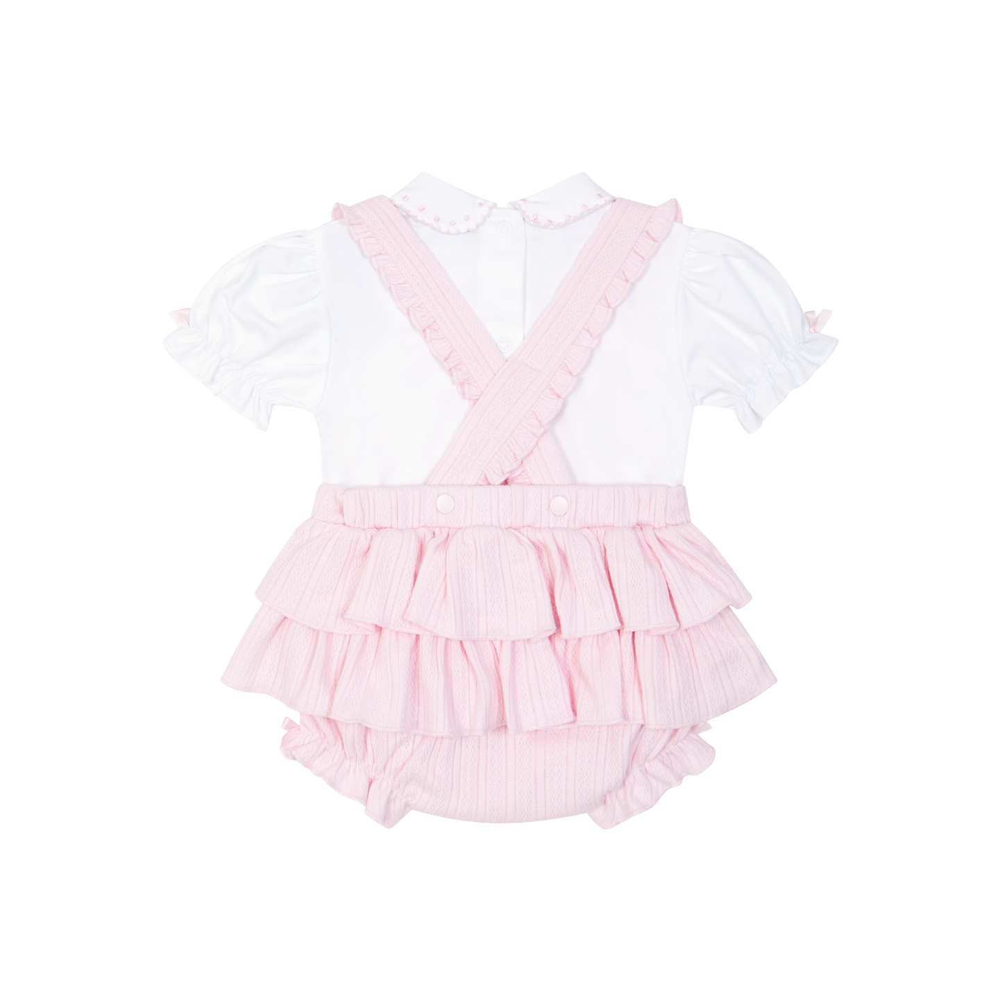 Pastels & Co Helena Pink Romper 805BP