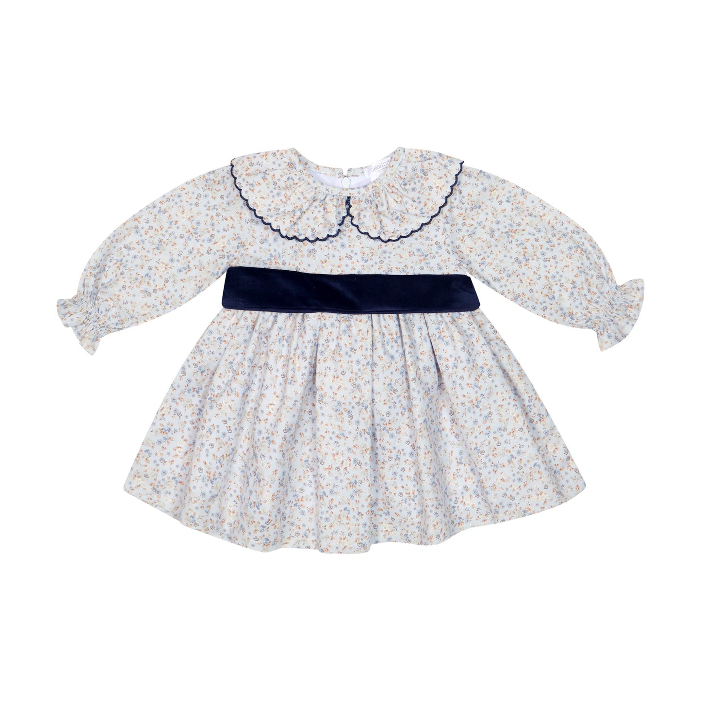 Deolinda Girls Midnight Dress Single Color DBI26410 – front view