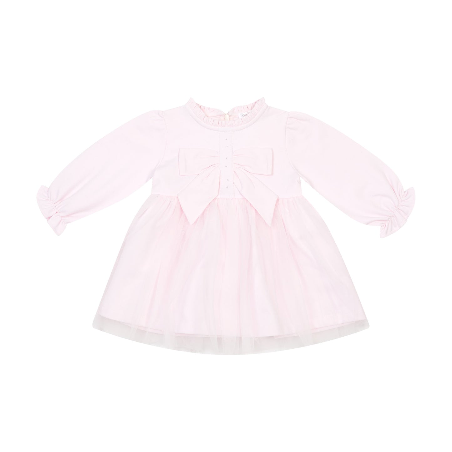 Deolinda Girls Lisa Dress Pink DBI26416 – front view