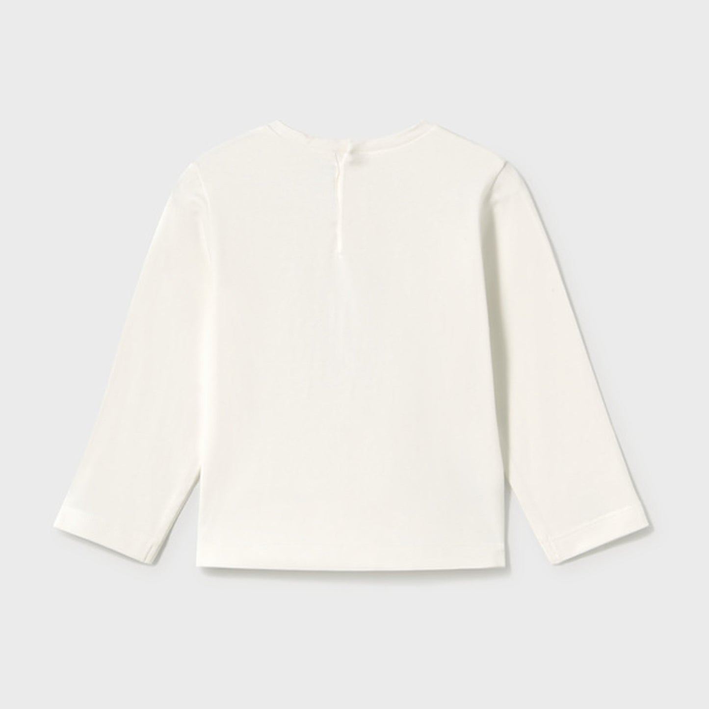 Mayoral L/s Basic T-Shirt Natural 116 – back