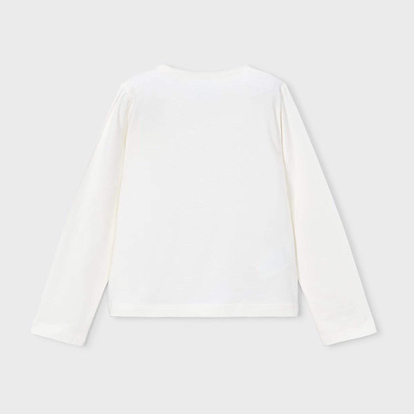 Mayoral L/s Basic T-Shirt Natural 178 – back
