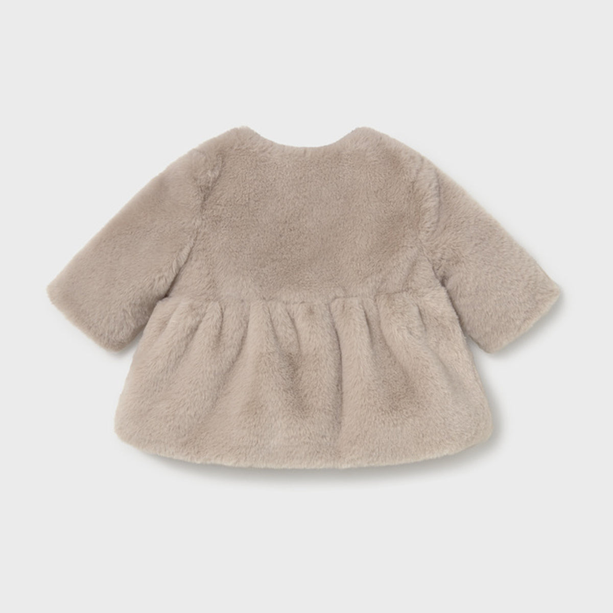 Mayoral Fur Coat Mocha 2406 – back