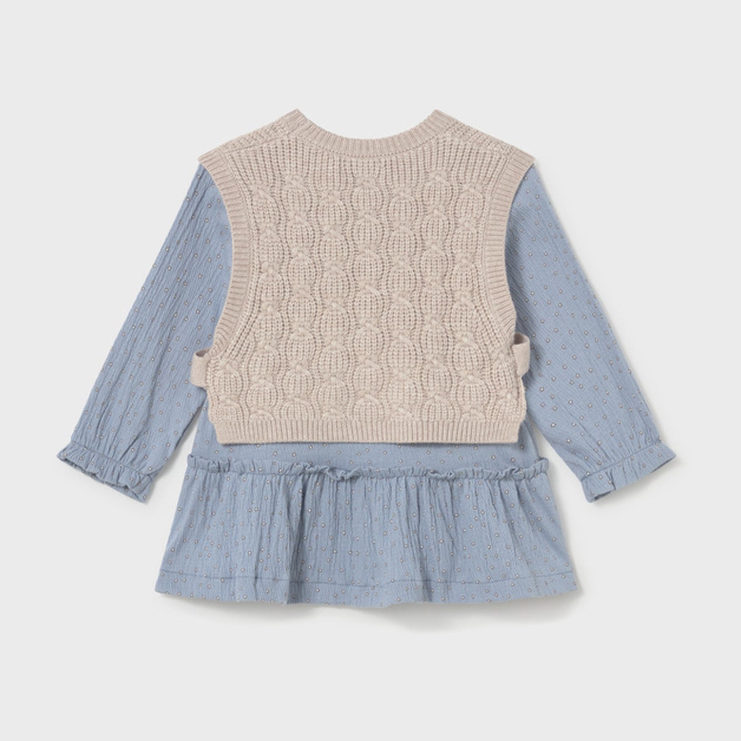 Mayoral Knitted Vest Dress Hummingbird 2943 – back