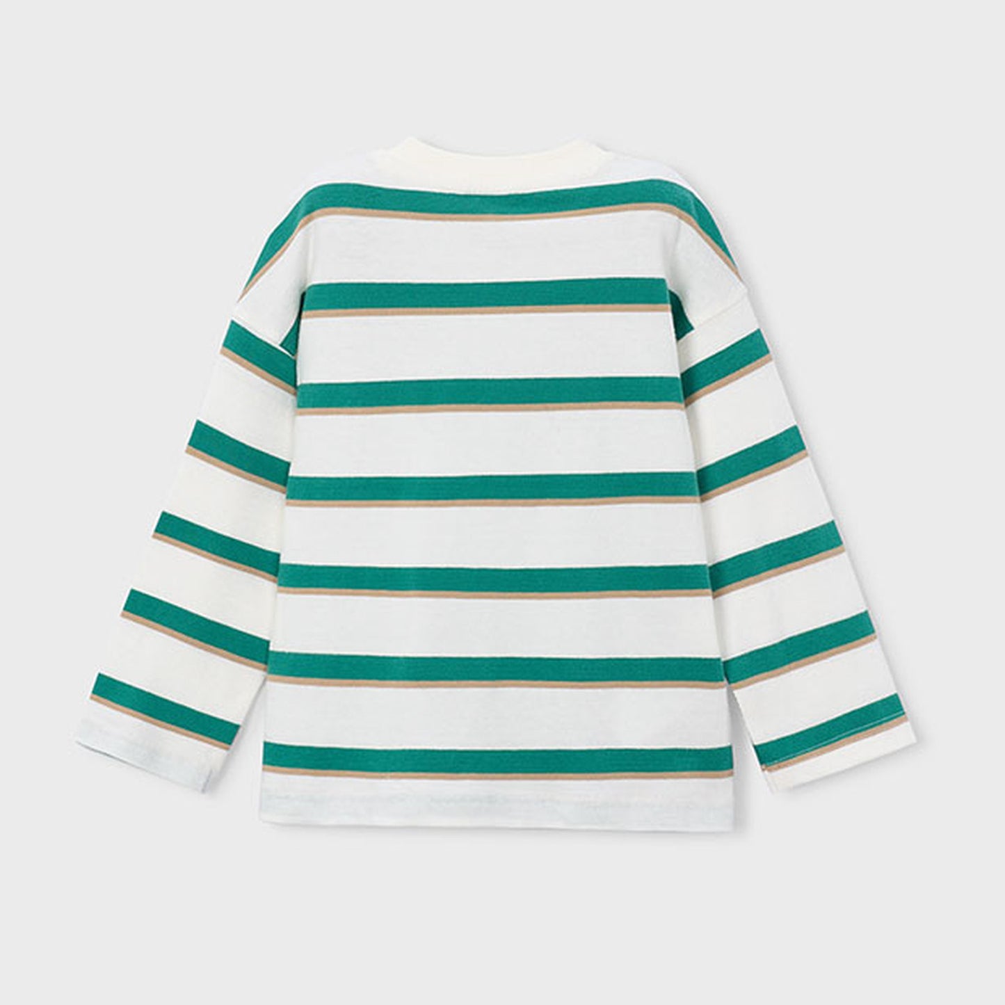 Mayoral L/s Stripes T-Shirt Tofu 4008 – back