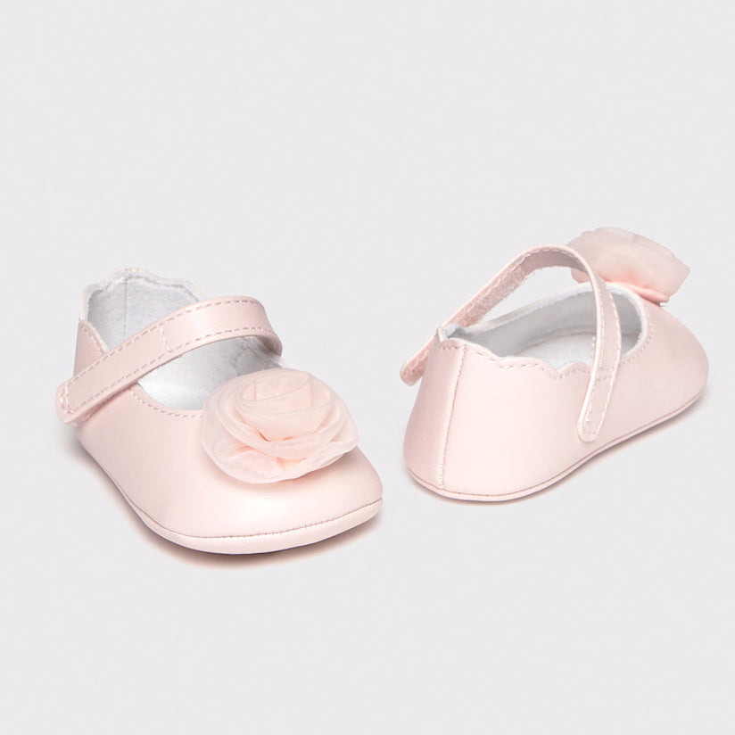 Mayoral Floral mary janes Baby Rose 9960