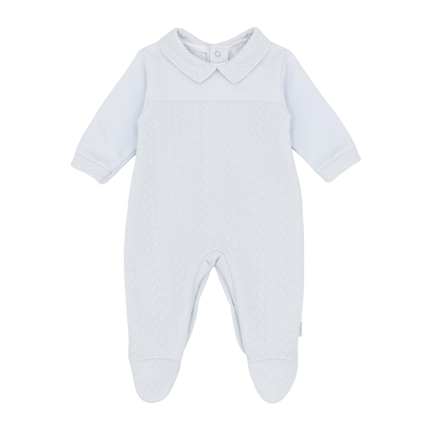 Pastels & Co Boys Noah All In One Blue PA-30-01A – front view
