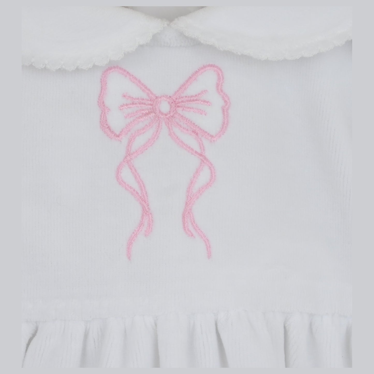Pex Girls Hallie Romper White/Pink B1034001 – additional product view 3