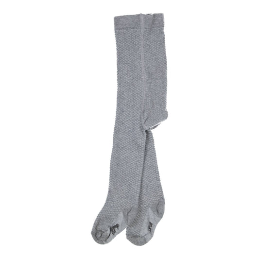 GYMP Girls Keit Tights Grey Melange 05-6781-10 – front view