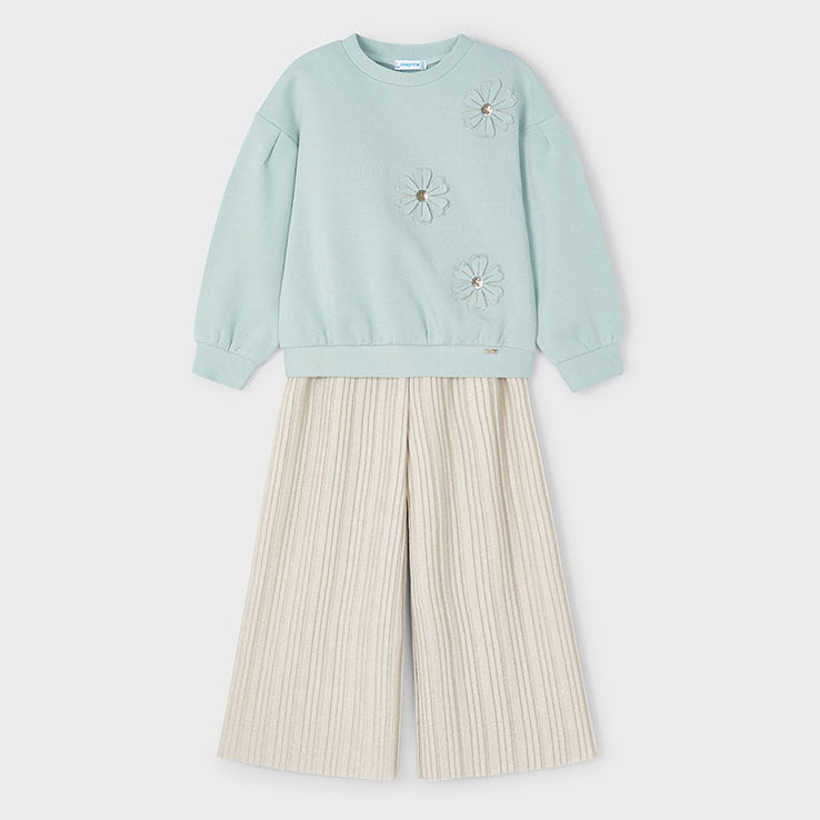Mayoral Pleated Pant Set 4551