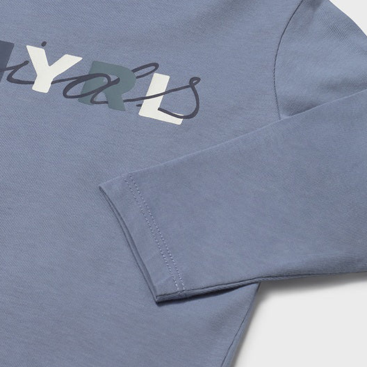 Mayoral L/s basic t-shirt Iceberg 108