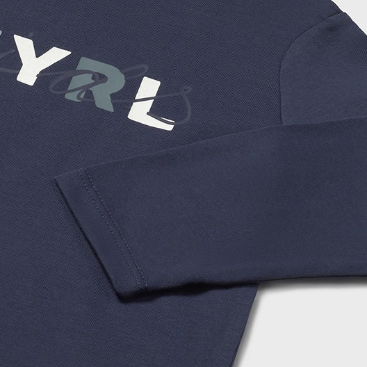 Mayoral L/s basic t-shirt Blue 108