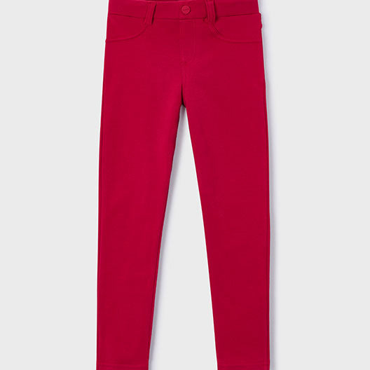 Mayoral Fleece basic trousers Red 511