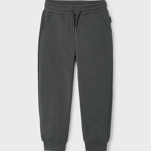 Mayoral Basic cuffed fleece trousers Blackboard 725
