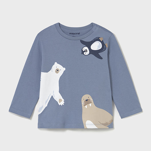 Mayoral L/s shirt Iceberg 2061