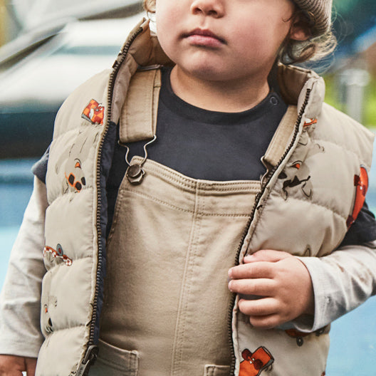 Mayoral Reversible vest Shadow 2348