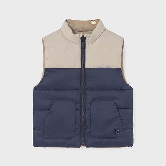 Mayoral Reversible vest Blue 2348