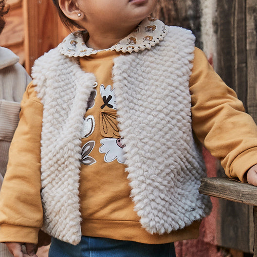 Mayoral Vest Sand 2359