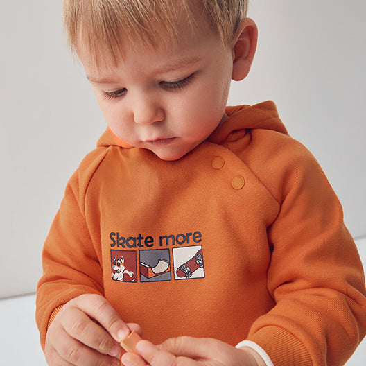 Mayoral Hooded pullover Pumpkin 2414