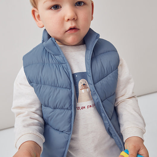 Mayoral Pullover vest pants set Iceberg 2649
