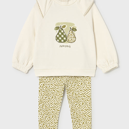 Mayoral Pullover and leggings set Oil 2741