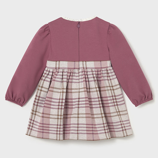 Mayoral Plaid dress Rose 2903