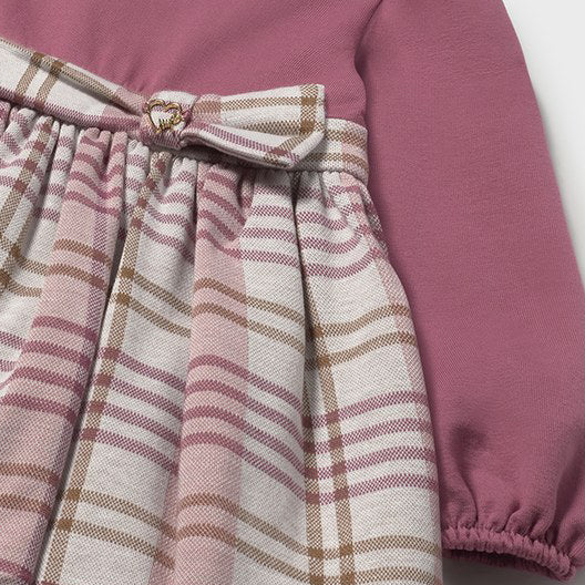 Mayoral Plaid dress Rose 2903
