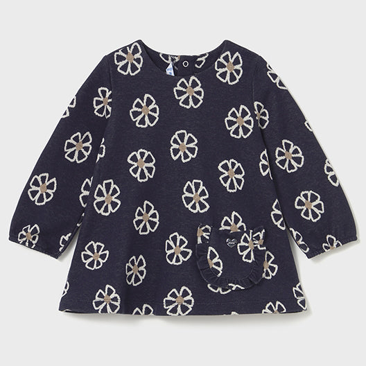 Mayoral Knit dress Navy 2918
