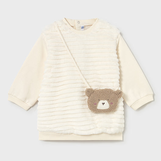 Mayoral Dress with bag Macchiato 2919