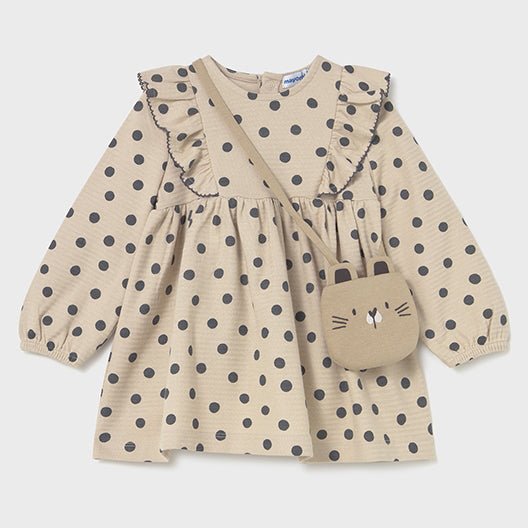 Mayoral Printed dress with bag Tapicoa 2920
