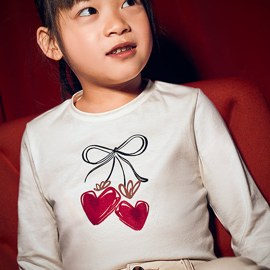 Mayoral L/s t-shirt Macchiato 4008