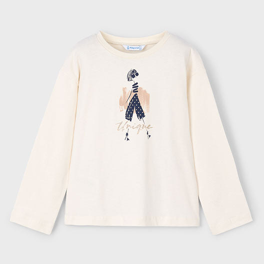 Mayoral L/s t-shirt Macchiato 4010