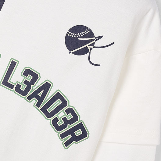 Mayoral L/s "team" shirt Cream 4075