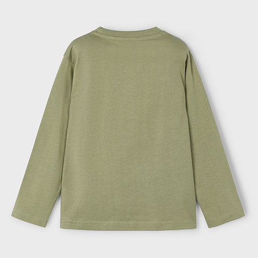 Mayoral L/s t-shirt Pistachio 4077