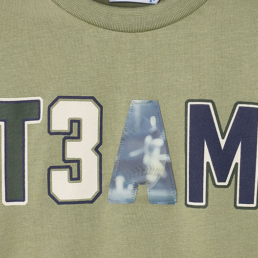Mayoral L/s t-shirt Pistachio 4077