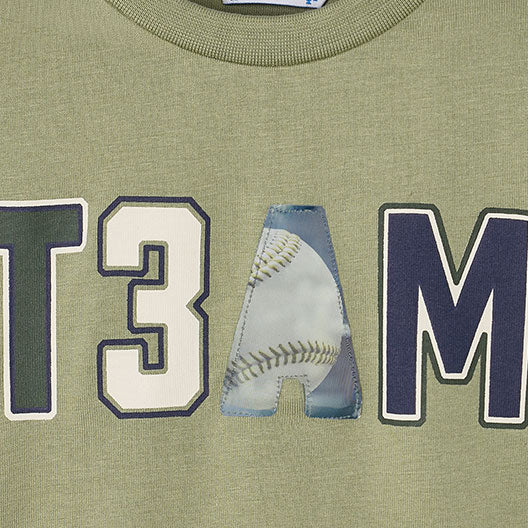 Mayoral L/s t-shirt Pistachio 4077