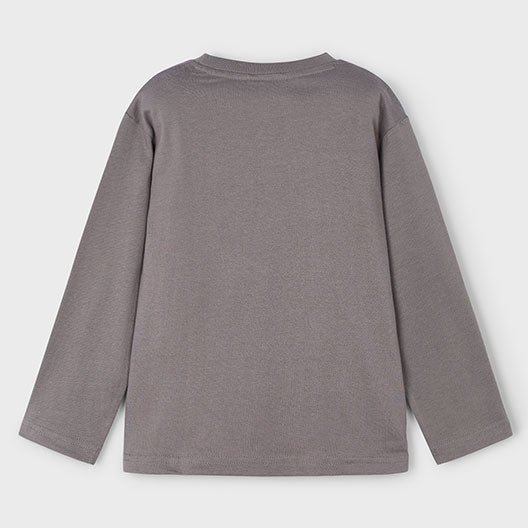 Mayoral L/s t-shirt glow in the dark Grey 4088