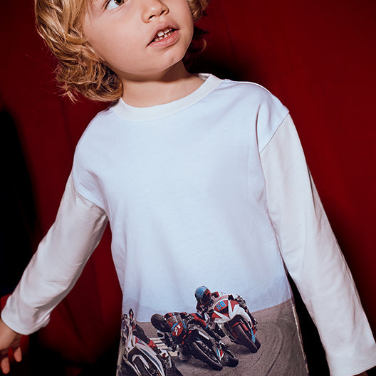 Mayoral L/s t-shirt Motorcycle 4094
