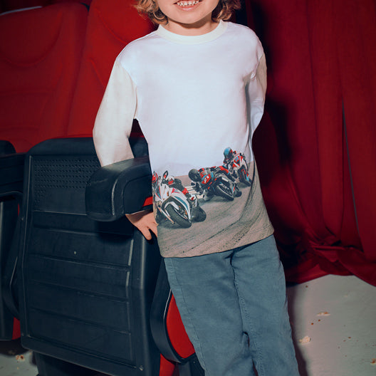Mayoral L/s t-shirt Motorcycle 4094