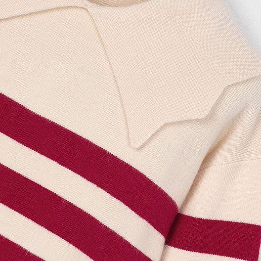 Mayoral Sripes sweater Almond 4301t