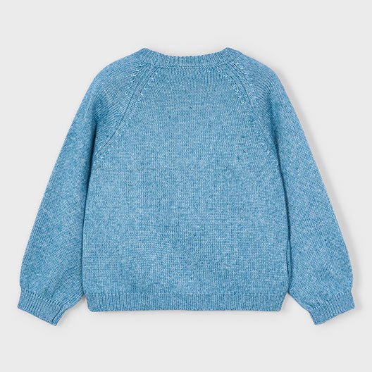 Mayoral Flower applique jersey Ocean 4308