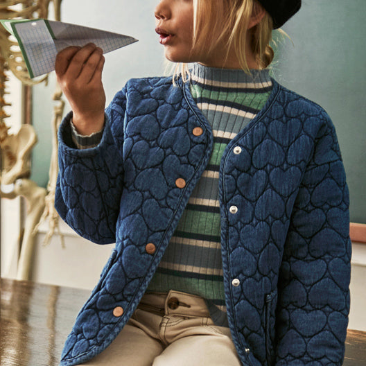 Mayoral Soft denim coat Denim 4442