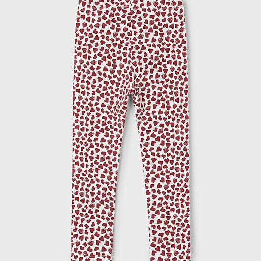 Mayoral Knit printed leggings Almond 4716