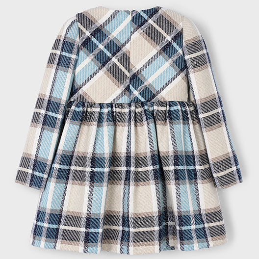 Mayoral Plaid dress Navy 4924