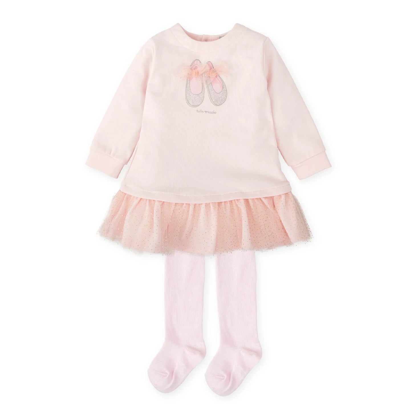 tutto piccolo Pink Dress & Tights 2291W25