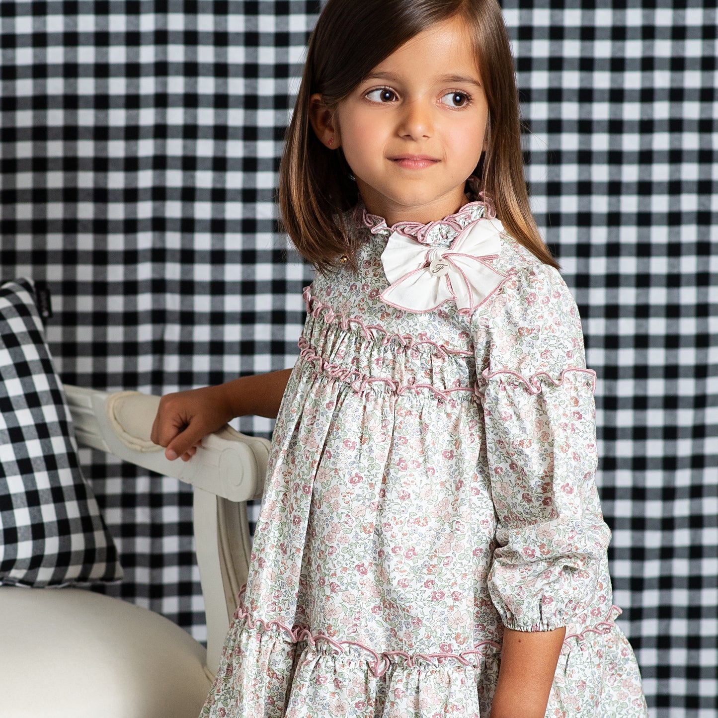 Foque Baby Girl Dress 2425210