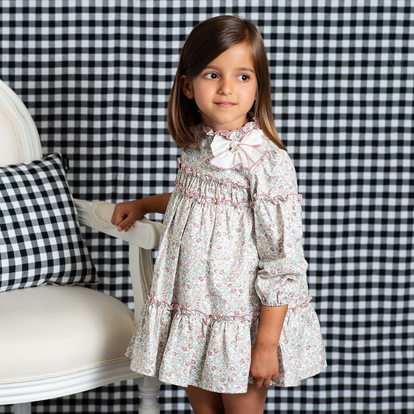 Foque Baby Girl Dress 2425210