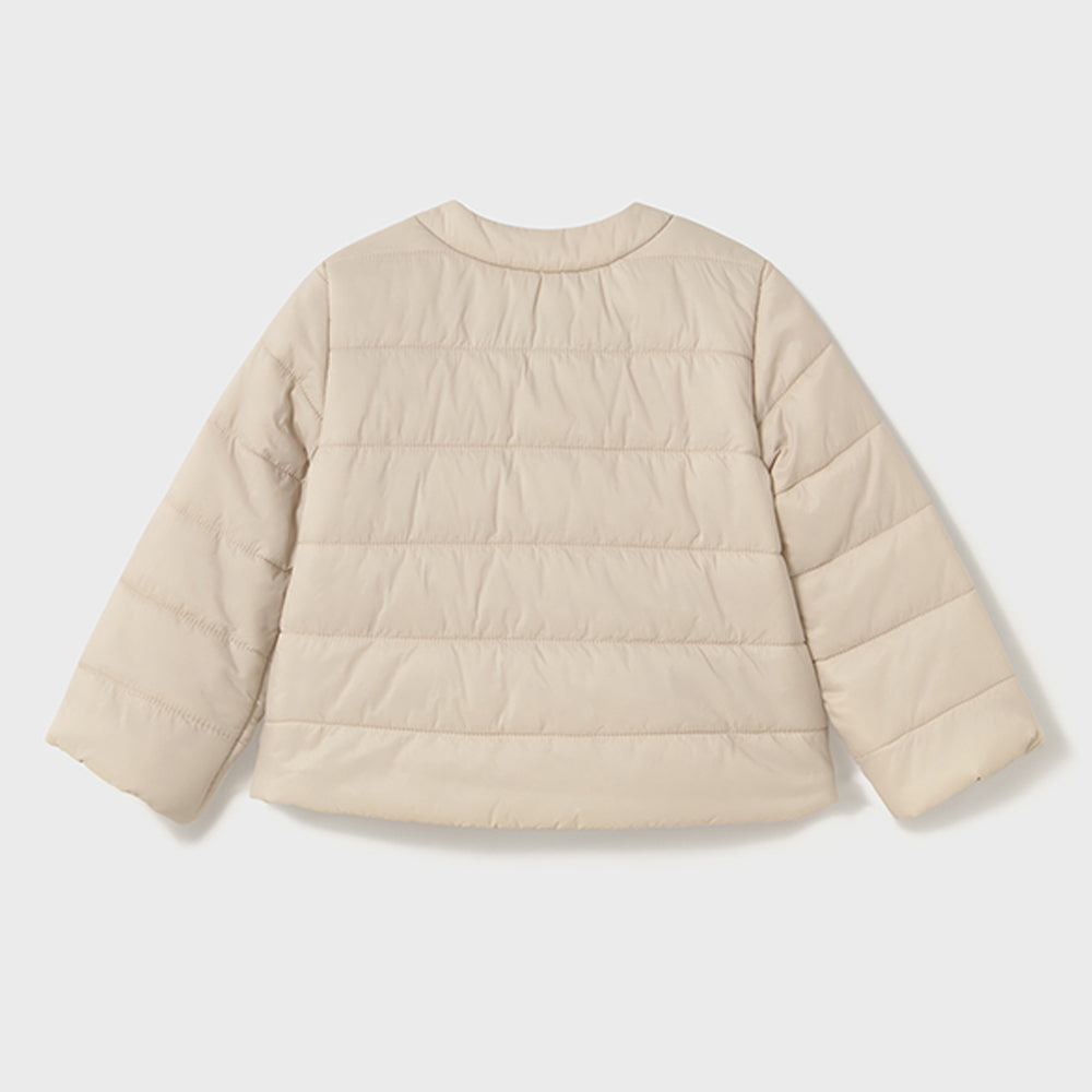 Mayoral Baby Girls Soft Windbreaker Sepia 1464